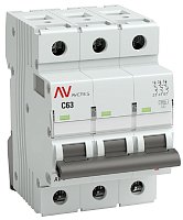 Выключатель автоматический EKF Averes AV-6 3п 63А C 6кА